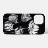 Moody Floral Chic Vintage Blume iPhone 12 Pro Ca Hülle (Rückseite (Horizontal))