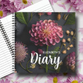 Moody Floral Diary Notizblock