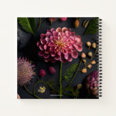 Moody Floral Diary Notizblock (Rückseite)