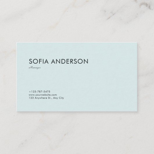 Moody Foggy Forest Mystical Deep Woods Visitenkarte (Rückseite)