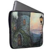 MOODY FOGGY IRISH CASTLE SCENE LAPTOPSCHUTZHÜLLE (Vorne Rechts)