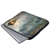 MOODY FOGGY IRISH CASTLE SCENE LAPTOPSCHUTZHÜLLE (Vorne Knopf)