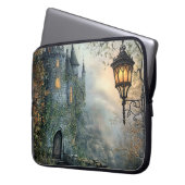 MOODY FOGGY IRISH CASTLE SCENE LAPTOPSCHUTZHÜLLE (Vorderseite Links)
