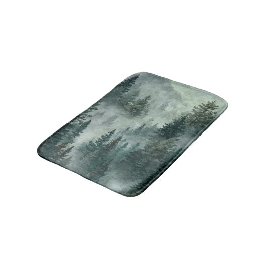 Moody Forest Badematte (Schrägansicht)
