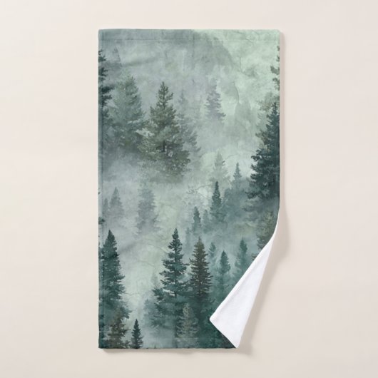 Moody Forest  Badhandtuch Set (Handtuch)