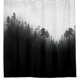 Moody-Forest-Duschvorhang Duschvorhang