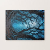 Moody Forest Gnarled Trees Puzzle (Horizontal)