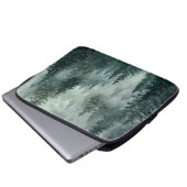 Moody Forest  Laptopschutzhülle (Vorne Knopf)