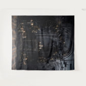 Moody Gothic Dark Alter Table & Candles XLarge Wandteppich (Vorderseite (Horizontal))