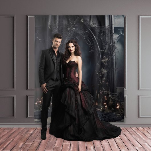 Moody Gothic Dark Arch XLarge Wandteppich