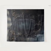 Moody Gothic Dark Veiled Arch & Lanterns XLarge Wandteppich (Vorderseite (Horizontal))