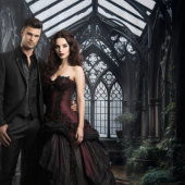 Moody Gothic Mysterious Conservatory Room XLarge Wandteppich