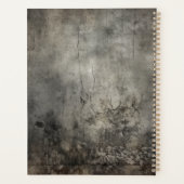 Moody Gothic Raven Dark Academia Planer (Rückseite)