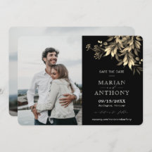 Moody Greenery Eucalyptus Black & Beige