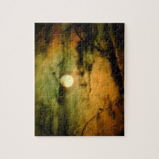 Moody Halloween Sky Puzzle (Vertikal)