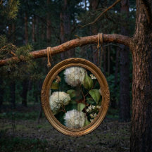 Moody Hydrangea Seamless Decoupage