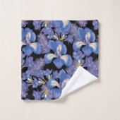 Moody Iris Badhandtuch Set (Waschlappen)