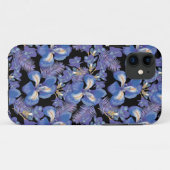 Moody Iris Case-Mate iPhone Hülle (Rückseite (Horizontal))