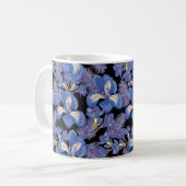 Moody Iris Kaffeetasse (Vorderseite Links)