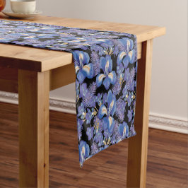 Moody Iris Kurzer Tischläufer