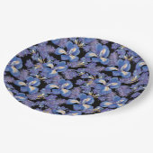 Moody Iris Pappteller (Schrägansicht)