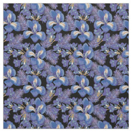 Moody Iris Stoff