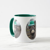 "Moody Irish Donkey" Tasse (Vorderseite Links)