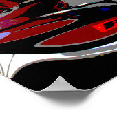 Moody Karting Poster (Ecke)