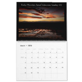 Moody Landscapes großer Kalender (Mär 2026)