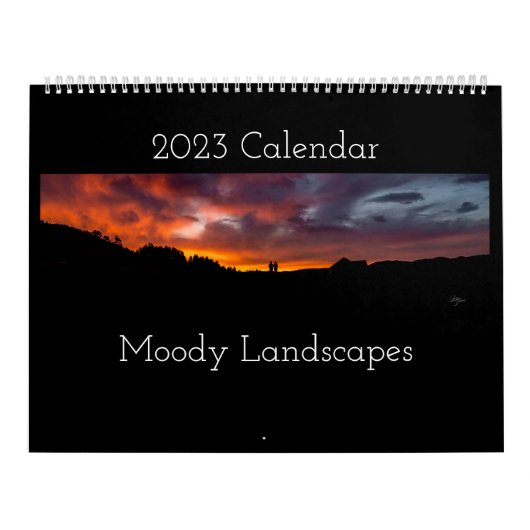 Moody Landscapes großer Kalender (Titelbild)