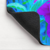 Moody Lila Peony mit Beautiful Weigela Foliage Mousepad (Ecke)