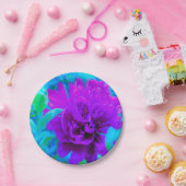 Moody Lila Peony mit Beautiful Weigela Foliage Pappteller (Party)