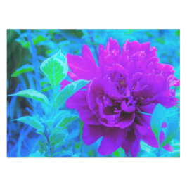 Moody Lila Peony mit Beautiful Weigela Foliage Tischdecke