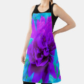 Moody Lila Peony mit schönem Foliage Schürze (InSitu)