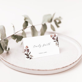 Moody Lila Rose geklappt Hochzeitsstiftung Platzka Platzkarte