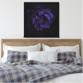 Moody Lila Rose Leinwanddruck (Insitu (Schlafzimmer))