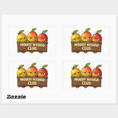 Moody Mango Club Sticker (Blatt)