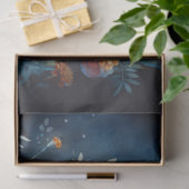 Moody Marigolds Watercolor-Blume Decoupage Seidenpapier (Geschenk)