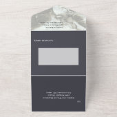 Moody Medieval All in one Wedding RSVP Einladung (Außenbereich)