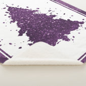 Moody Merry Christmas | Lila Baum "Deep Pum" Sherpadecke (3/4)