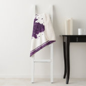 Moody Merry Christmas | Lila Baum "Deep Pum" Sherpadecke (Beispiel)