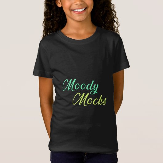 Moody Mocks - Sarcasm und Haltung in Style T-Shirt (Vorderseite)