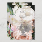 Moody modern klassisch dunkle Herbst Winterhochzei (Vorne/Hinten)