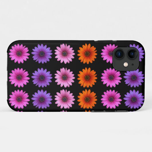 Moody Modern Winter Botanische Weihnachtsschwarz Case-Mate iPhone Hülle (Rückseite (Horizontal))