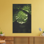 Moody Morning Dew Canvas Druckkunst Leinwanddruck (Insitu (Wohnzimmer))