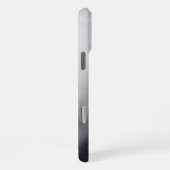 Moody mountain theme in black and white iPhone hülle (Rechte Seite)