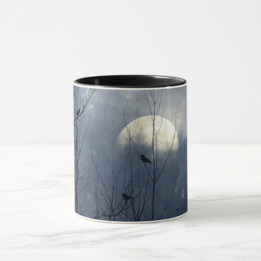 Moody Night Crows Tasse (Zentrum)
