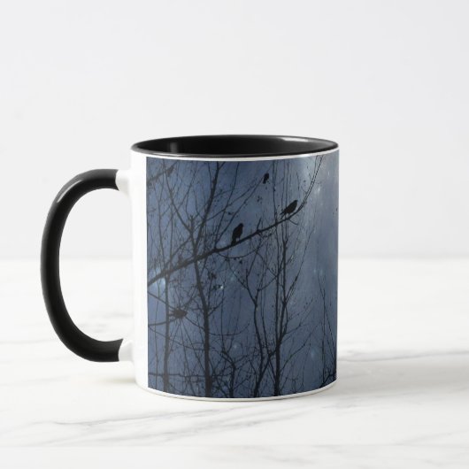 Moody Night Crows Tasse (Links)