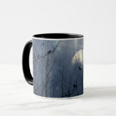 Moody Night Crows Tasse (Vorderseite Links)