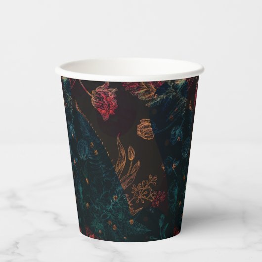 Moody Night Pappbecher (Vorderseite)